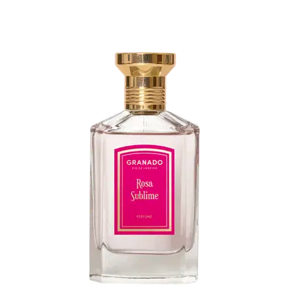 Perfume Feminino Rosa Sublime Vintage Granado Parfum, 75ml.