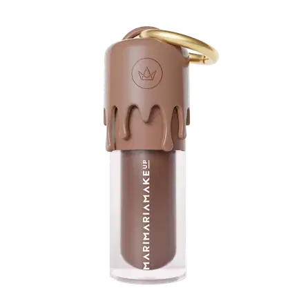 Gloss labial de Mari Maria, com cor amarronzada.