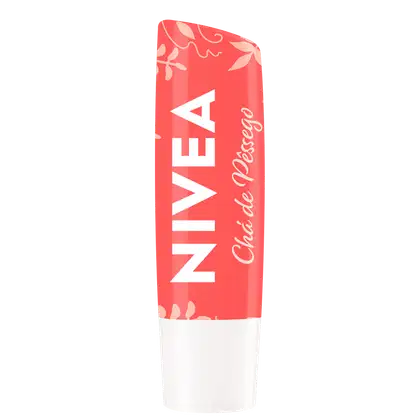 Hidratante Labial NIVEA Bridgerton Chá de Pêssego, 4,8g.