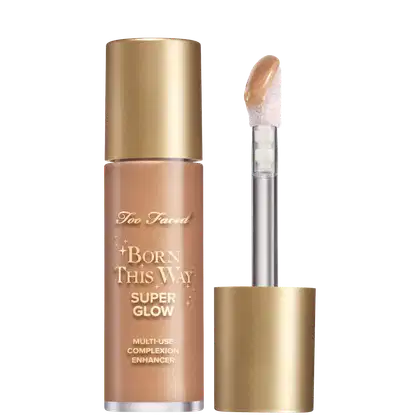Imagem do produto Too Faced Born This Way Super Glow Golden Mocha - Iluminador Líquido Multifuncional 30ml