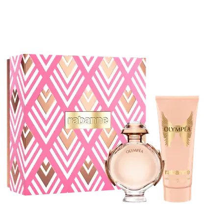 Imagem do produto Conjunto Olympéa Rabanne Feminino - Perfume Eau de Parfum 80ml + Body Lotion 100ml