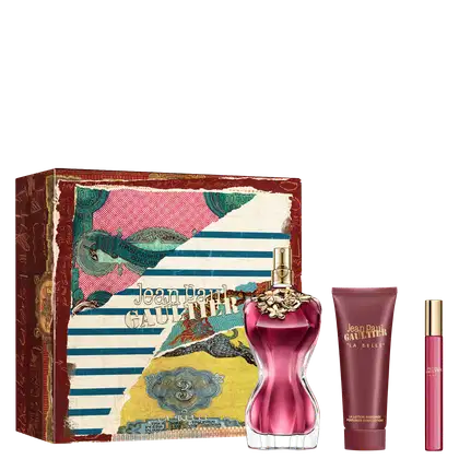 Imagem do produto Conjunto La Belle Jean Paul Gaultier Feminino - Perfume Eau de Parfum 100ml + Body Lotion 75ml + Travel Size 10ml