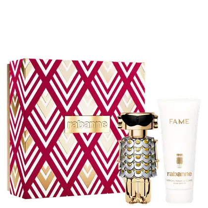 Imagem do produto Conjunto Fame Rabanne Feminino - Perfume Eau de Parfum 80ml + Body Lotion 100ml