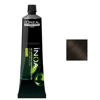 Imagem do produto L'Oréal Professionnel iNOA 5.32 Castanho Claro Dourado Irisado - Coloração Permanente 60g