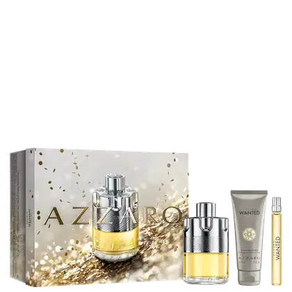 Imagem do produto Conjunto The Most Wanted Azzaro Masculino - Perfume Eau de Toilette 100ml + Hair Gel 75ml + Travel Size 10ml