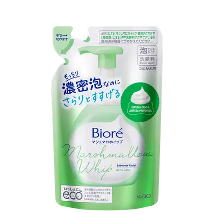 Imagem do produto Bioré Marshmallow Whip Facial Acne Care Refil - Sabonete Líquido Facial 130ml