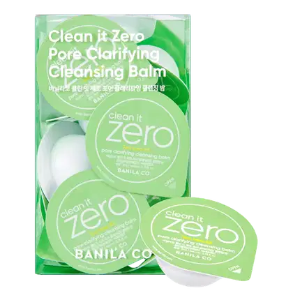 Kit Banila CO Clean It Zero Pure Clarifying Balm Travel, 16 unidades.