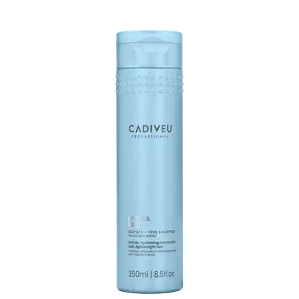 Shampoo Cadiveu Professional Hydra Pro 250ml, em embalagem azul
