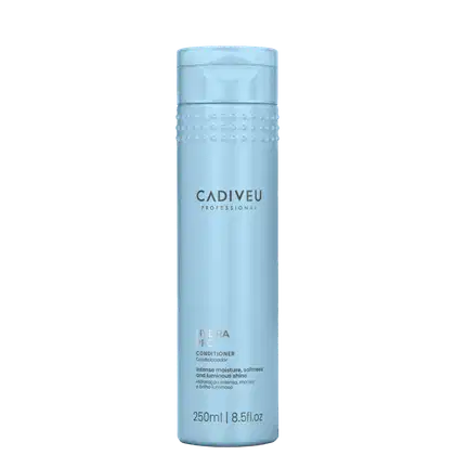 Condicionador Cadiveu Professional Hydra Pro de 250ml, em embalagem azul
