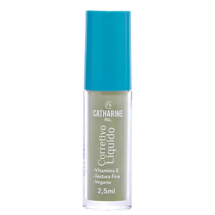 Corretivo Líquido Catharine Hill Fluid Concealer Green de 2,5ml