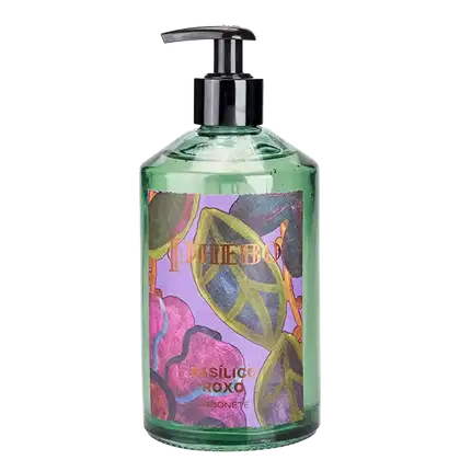Sabonete Líquido Phebo Aromáticos Basílico Roxo de 450ml