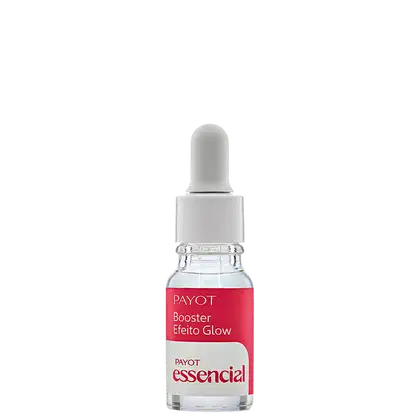 Frasco de Booster Efeito Glow Essencial, da marca Payot.
