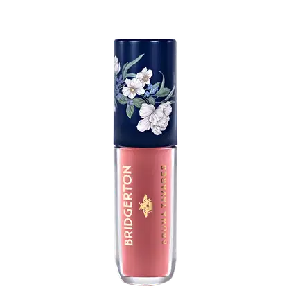 Blush líquido multifuncional de Bruna Tavares BT x Bridgerton com acabamento natural, indicado para aplicação multifuncional no rosto e nos olhos.