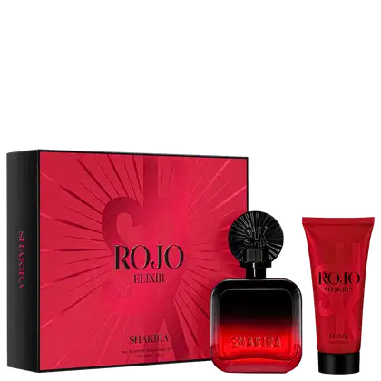 Imagem do produto Conjunto Rojo Elixir Shakira Feminino - Perfume Eau de Parfum 80ml + Loção Corporal 75ml