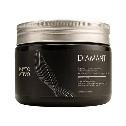 Imagem do produto Máscara Diamant Reestruturação e Reconstrução Phyto Ativo 300g