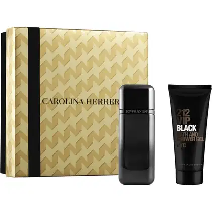 Imagem do produto Conjunto 212 Vip Black Elixir Carolina Herrera Masculino - Eau de Parfum 100ml + Shower Gel 100ml