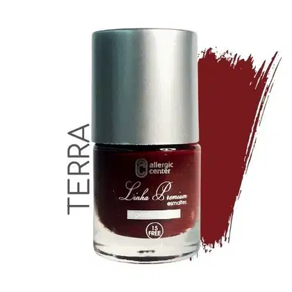 Imagem do produto Esmaltes Hipoalergênicos Premium 15 Free 7ml Allergic Center Cor:Terra