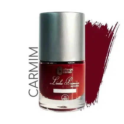 Imagem do produto Esmaltes Hipoalergênicos Premium 15 Free 7ml Allergic Center Cor:Carmim