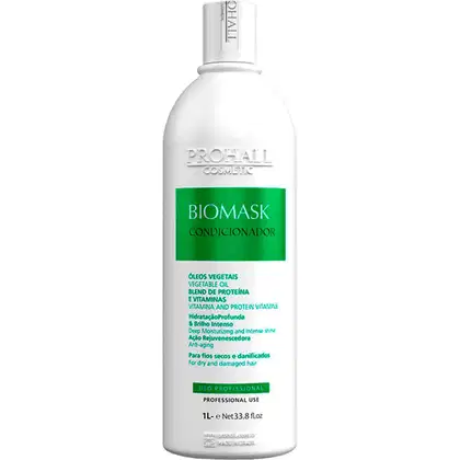 Imagem do produto Prohall Biomask - Condicionador Home Care Hidratação e Brilho 1L