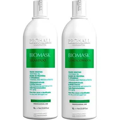 Imagem do produto Prohall Biomask - Kit Home Care Manutenção Tamanho Econômico (2 Produtos)