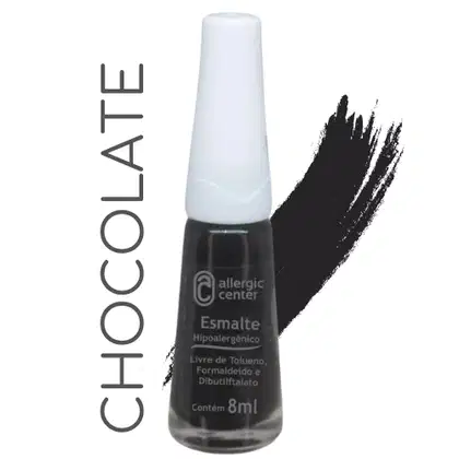 Imagem do produto Esmalte Hipoalergênicos Tradicional 7 Free 7ml Allergic Center Cor:Chocolate