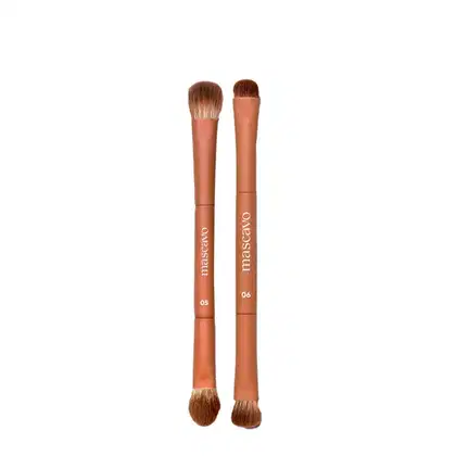Imagem do produto Kit Mascavo Pro Series Pincel de Maquiagem 05 + Pincel 06