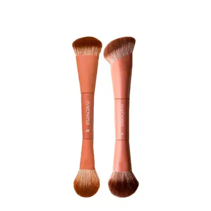 Imagem do produto Kit Mascavo Pro Series Pincel de Maquiagem Duplo - 2 Unidades
