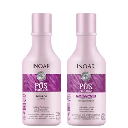 Imagem do produto Kit Inoar Pós Progress Pós Progress (2 Produtos)