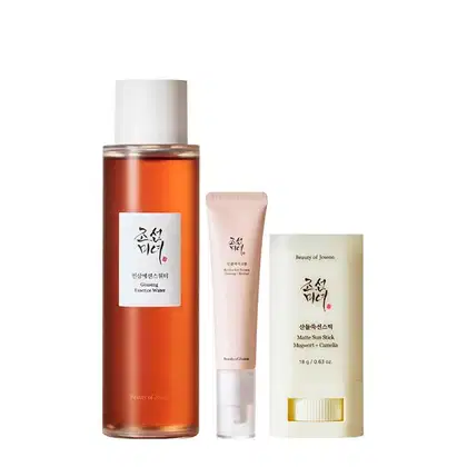 Imagem do produto Kit Beauty of Joseon Ginseng 2 Produtos + Camelia Matte Sun FPS50 Protetor Solar Facial 18g