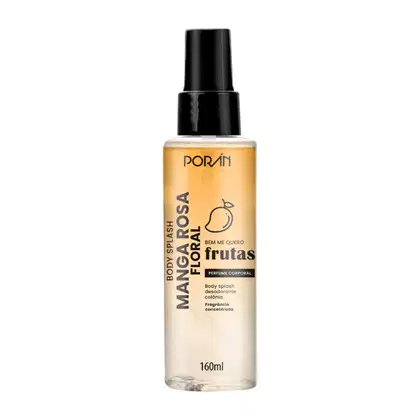 Imagem do produto Body Splash Desodorante Colônia Manga Rosa Floral Porán 160ml