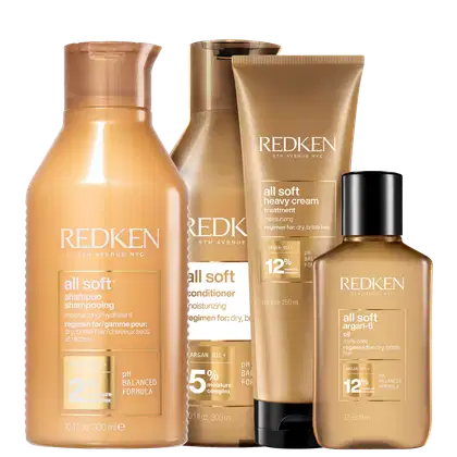 Imagem do produto Kit Redken All Soft Heavy Argan-6 (4 Produtos)