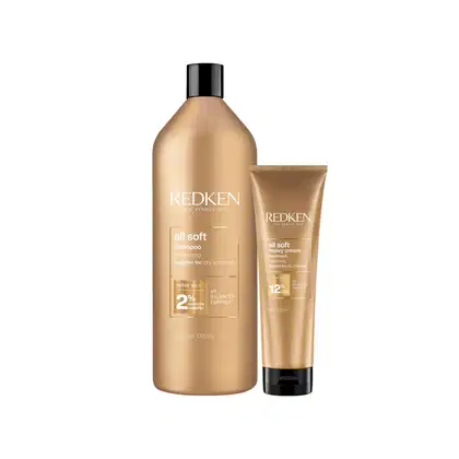 Imagem do produto KIT REDKEN ALL SOFT SHAMPOO 1000ML + MASCARA 250GR
