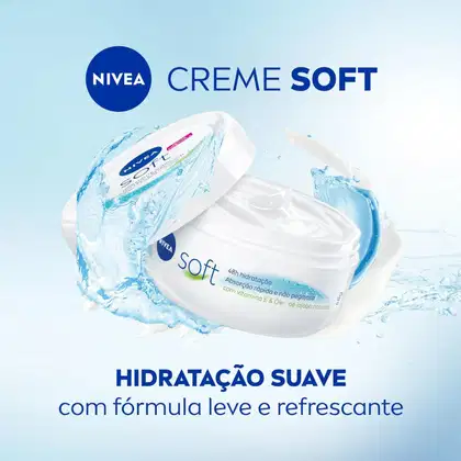 Imagem do produto Kit C3 Hidratante Soft Fórmula Refrescante 48g cada - Nívea