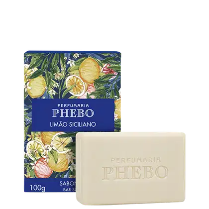 Imagem do produto Phebo Mediterrâneo Limão Siciliano - Sabonete em Barra 100g