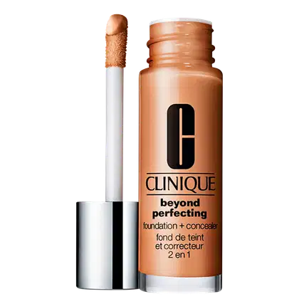 Imagem do produto Clinique Beyond Perfecting Foundation + Concealer 15 Beige - Base 2 em 1 30ml