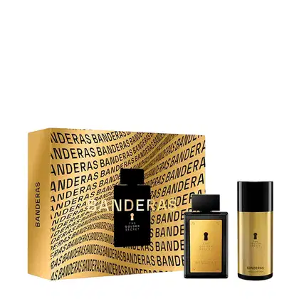 Imagem do produto Kit Banderas The Golden Secret Masculino - Eau de Toilette 100ml + Desodorante 150ml