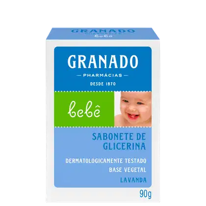 Imagem do produto Granado Bebê Glicerina Lavanda - Sabonete em Barra 90g