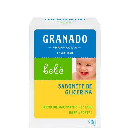 Imagem do produto Granado Bebê Glicerina Tradicional - Sabonete em Barra 90g
