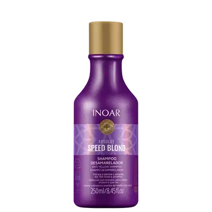 Imagem do produto Inoar Absolut Speed Blond - Shampoo Desamarelador 250ml
