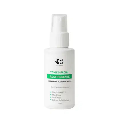 Imagem do produto Tônico Facial Adstringente com Niacinamida e Zinco Yayá Natural, 120ml