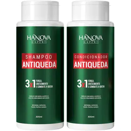 Imagem do produto Hanova Expert Antiqueda - Kit 3x1 Duo (2 Produtos)