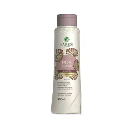 Shampoo Paresí Nature Pós Química, 400ml.