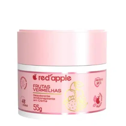 Imagem do produto Desodorante Antitranspirante Creme Frutas Vermelhas 55G - Red Apple