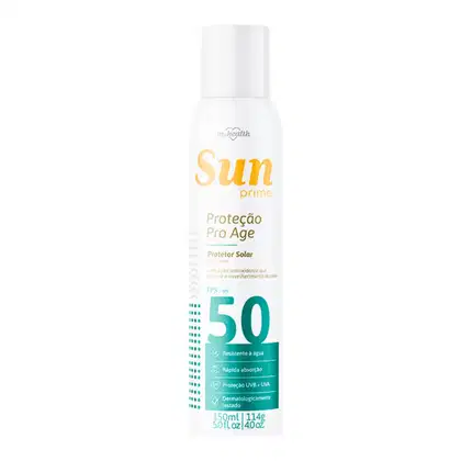 Imagem do produto Protetor Solar Aerossol Sun Prime FPS50 150Ml - My Health