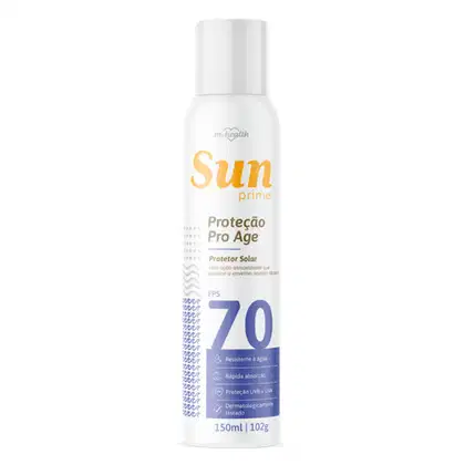 Imagem do produto Protetor Solar Aerossol Sun Prime FPS70 150Ml - My Health