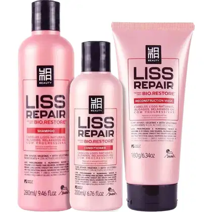 Imagem do produto Yamá Liss Repair - Kit Antivolume Antifrizz Trio (3 Produtos)
