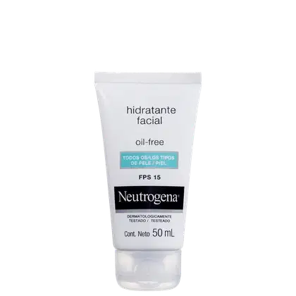 Imagem do produto Neutrogena Oil Free FPS15 - Hidratante Facial 50ml