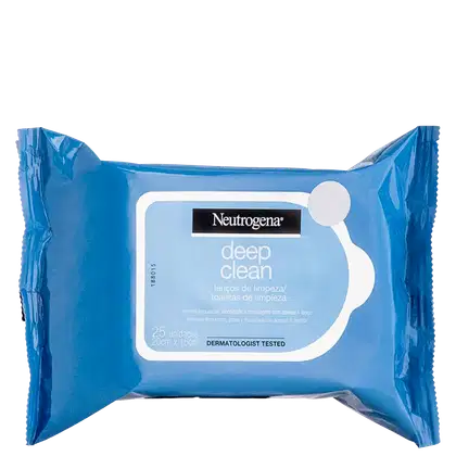 Imagem do produto Neutrogena Deep Clean - Lenço Demaquilante (25 Unidades)