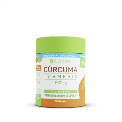 Imagem do produto Bioroots Cúrcuma Turmeric - Suplemento Alimentar (30 Cápsulas)