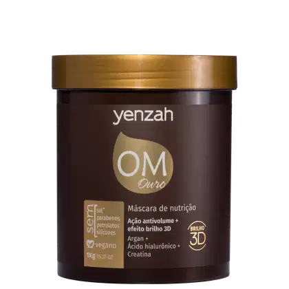 Imagem do produto Yenzah OM Ouro - Máscara de Nutrição 1kg